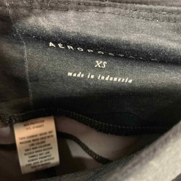 Aeropostale Leggings‎ Womens XS Green Camouflage Camo Ankle Phone Pocket - Picture 4 of 4